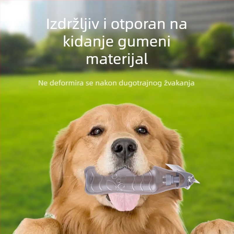 Plastična vanjska boca za vodu za kućne ljubimce (psi) - posuđe za kućne ljubimce