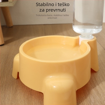 Automatska posuda za vodu za mačke i pse, jedna zdjela, protiv nagiba, PP materijal