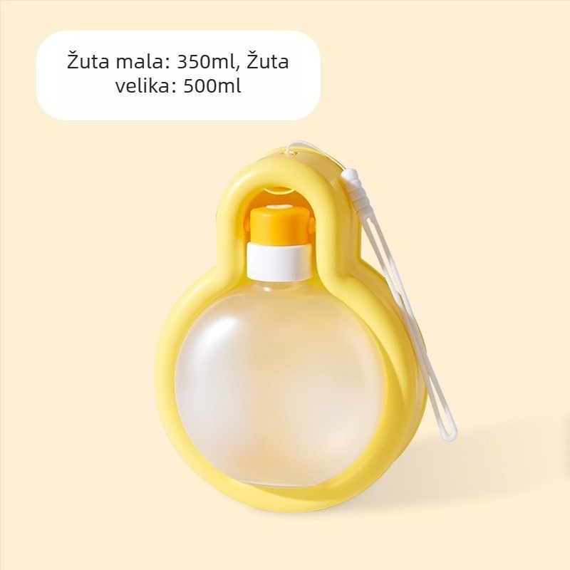 Prijenosna posuda za vodu za pse i mačke za vanjske šetnje