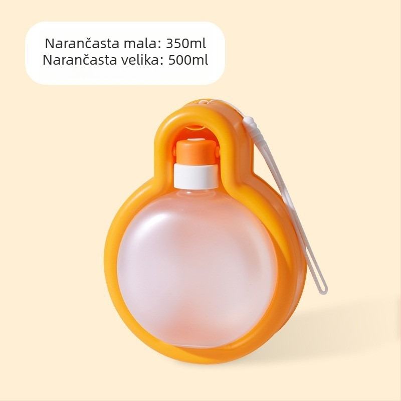Prijenosna posuda za vodu za pse i mačke za vanjske šetnje