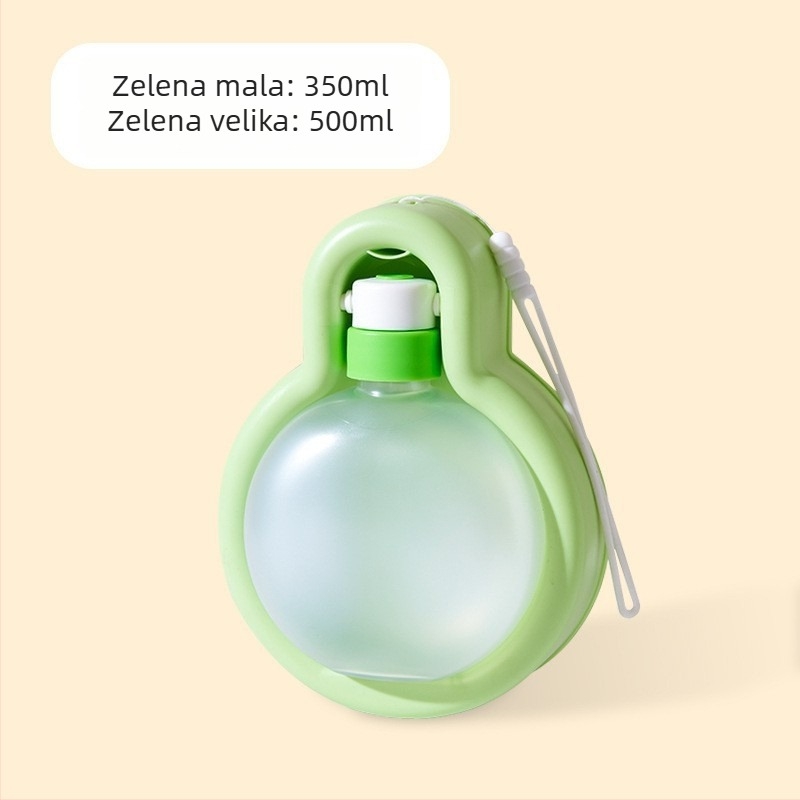 Prijenosna posuda za vodu za pse i mačke za vanjske šetnje