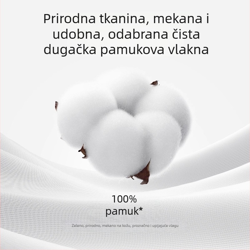 Jednokratne ženske donje gaće za trudnoću - 100% pamuk, prozračne, antibakterijske, srednji pojas