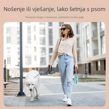 Lilong sklopiva prijenosna silikonska posuda za vodu za kućne ljubimce – za pse i mačke