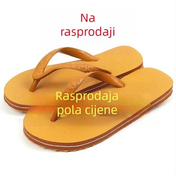 Muške japanke s gumom, protuklizne, debela potplata, otporne na habanje