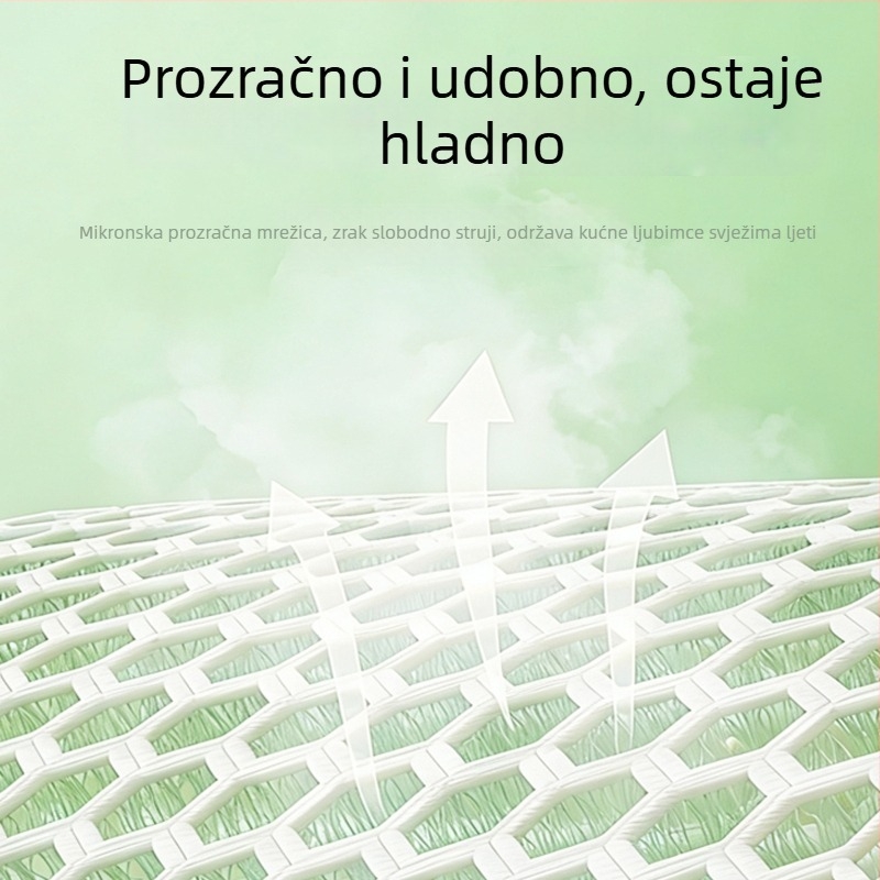 Nunbell vodilica za psa u stilu veste, pamuk, neelastična, prsni pojas