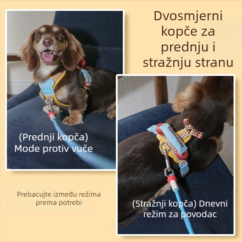 TUFFHOUND Grudni kaiš za pse – Poliester • Grudni kaiš • Privatna marka • Pakiranje 50 kom