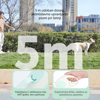 Povlačni kaiš za pse velike pasmine, ABS materijal, podrijetlo Zhejiang, šifra proizvoda xq020