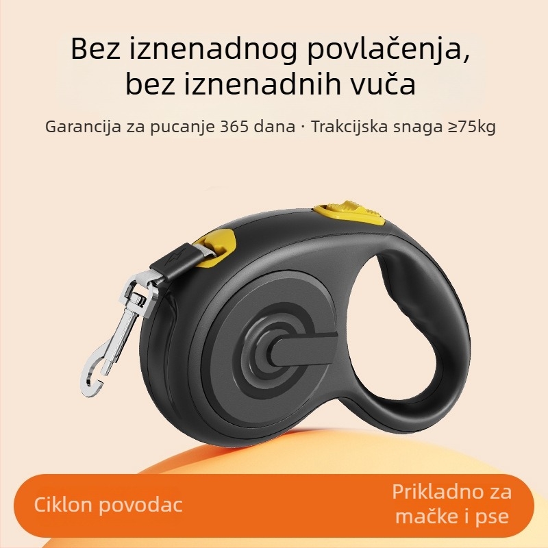 Aiwo automatski izvučni povodac za pse, ABS materijal, produživi za šetnje na otvorenom