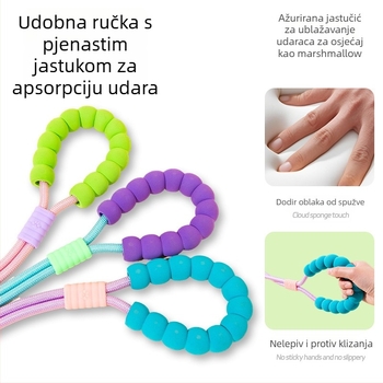 Šetnja psa - poliester, ruke slobodne, P lanac, fiksna duljina
