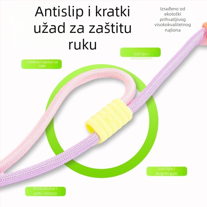 Šetnja psa - poliester, ruke slobodne, P lanac, fiksna duljina