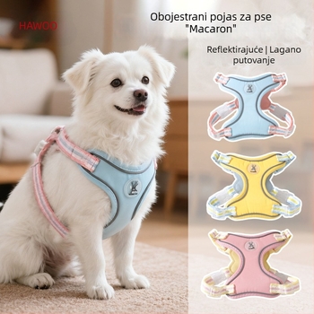 Harnaš za psa s povodcem – Oxford tkanina, Hawoo marka, nije rastezljiv, kutija od 200 komada.