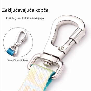 Povodac za pse od poliestera, marka PetLimit, užetnog stila
