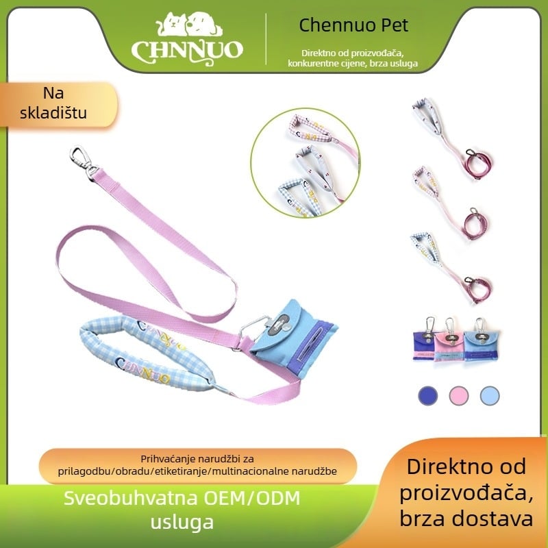 Poliesterski kaiš za pse, marka Chnnuo, neproširiv, kutija 50 kom