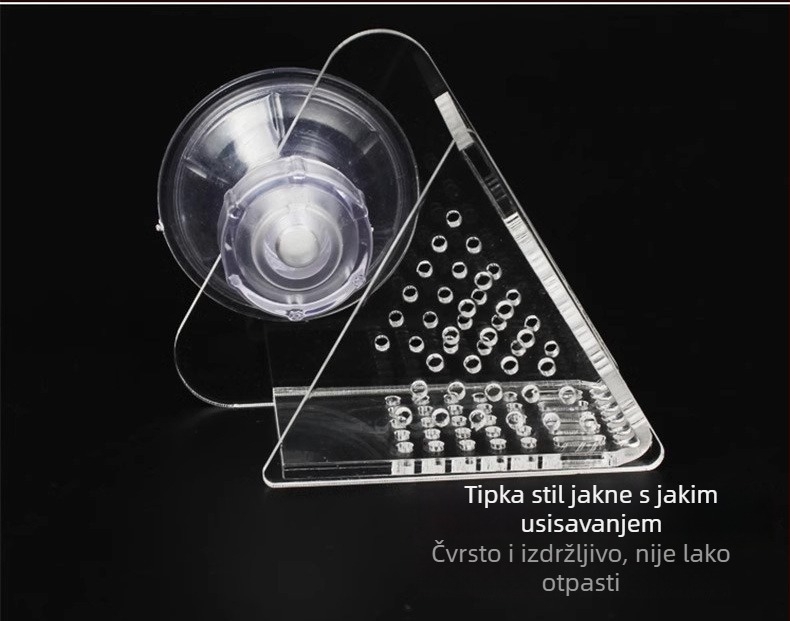 Akrilni feeder za krvne crve u akvariju – sprječava rasipanje, hranilni prsten; Materijal: akrilni list; Težina: 50 g; Pakiranje: 1 kom; Pogodno za akvarij