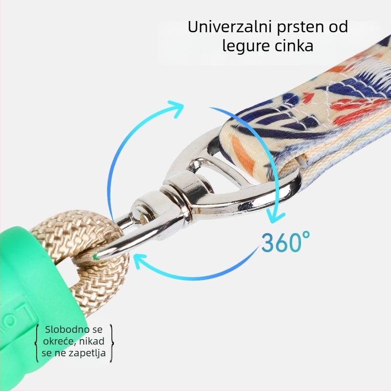 Pas za šetnju psa, trening, sprječavanje zaplitanja, poliesterski materijal, Zhejiang, Bei Muge