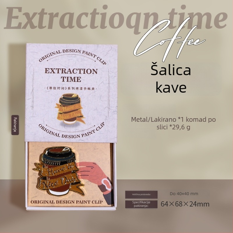 Mo mo metalni novčanik – Ketchup Girl, Extraction Time Series, 6 stilova
