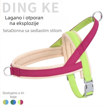 Postroj za psa s dizajnom sedla i šetni povodac | Fiksna duljina | Podrijetlo: Zhejiang | Kategorija: Lančići i užadi za kućne ljubimce
