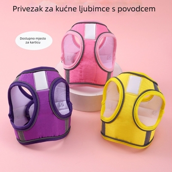 Prsni kaiš za pse, podesiv, materijal: tkanina, pakiranje: 150 kom.