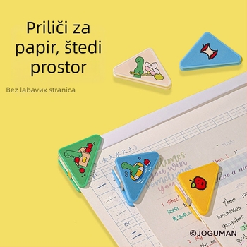 Folder s trokutnim klipom – Deli NS109-Q, PP, univerzalni format papira