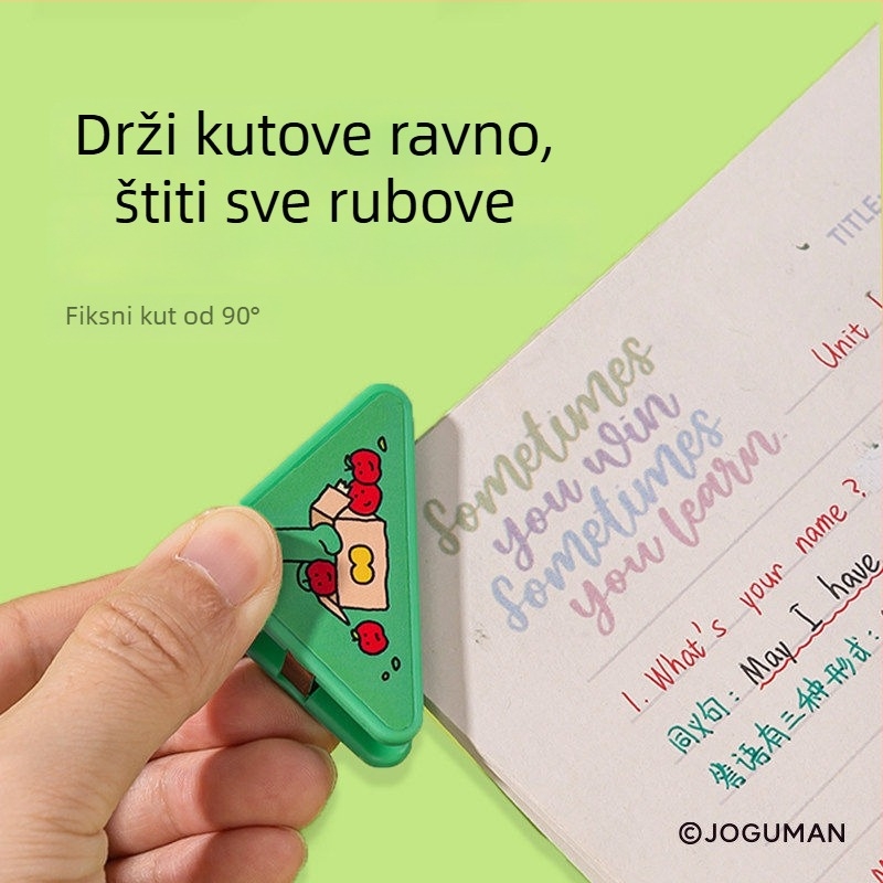 Folder s trokutnim klipom – Deli NS109-Q, PP, univerzalni format papira