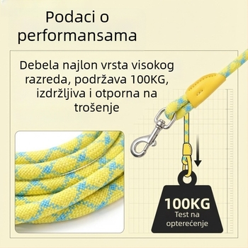 Užica za psa – najlon, fiksna duljina, model A2145, marka Yichong