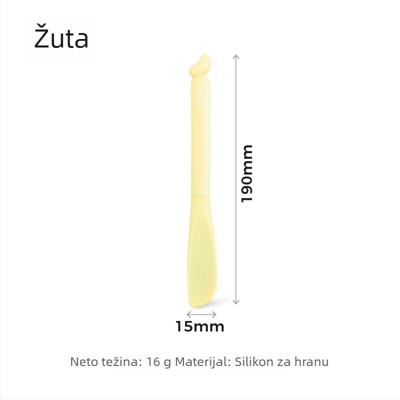 Mačja žlica za konzerve s dugim držalom — silikon, hranjenje, otvarač za konzerve (Silikon; Dugi držak; Otvarač; Hranjenje)