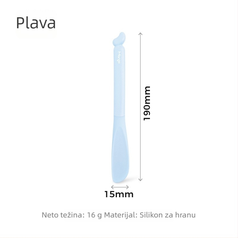 Mačja žlica za konzerve s dugim držalom — silikon, hranjenje, otvarač za konzerve (Silikon; Dugi držak; Otvarač; Hranjenje)