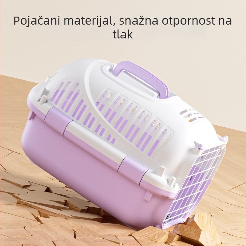 Nosač za mačke, prijenosna torba za auto, PP materijal, Kapacitet 1500