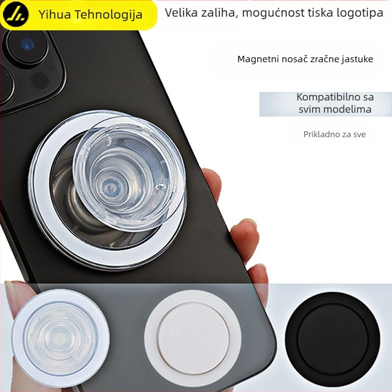 MagSafe magnetski Airbag stolni držač, teleskop, odvojivi dizajn, ABS+TPU+magnet