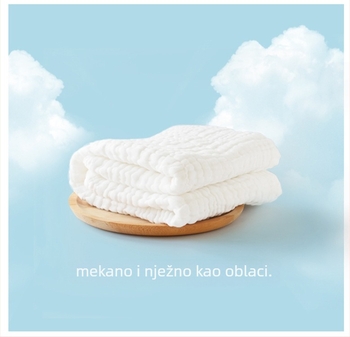Dječji ručnik za kupanje, Left Cotton, 100% pamuk, pogodan za sva godišnja doba, jednobojni