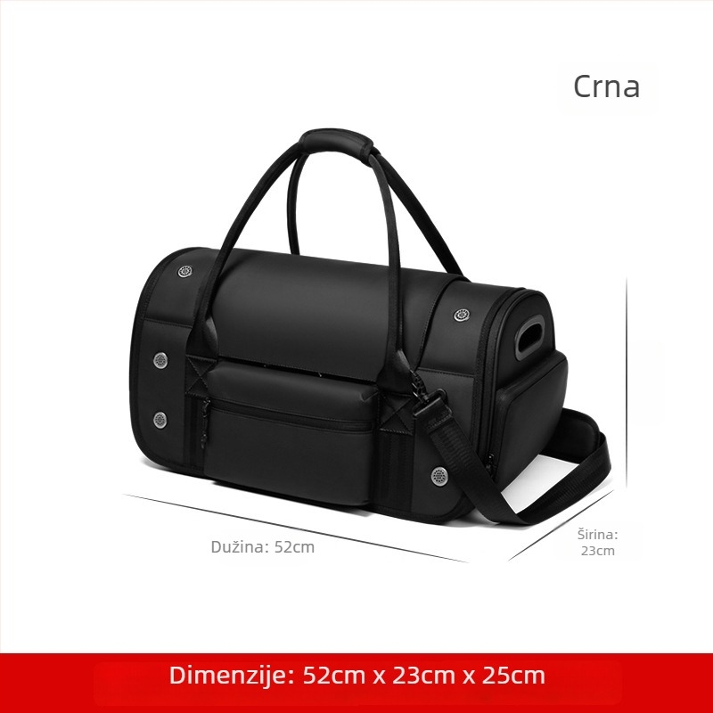 Fenjie Torba za kućne ljubimce – Oxford materijal, crossbody torba za vanjska putovanja, kapacitet 30, pogodna za kućne ljubimce iznad 7 kg, srednja tvrdoća
