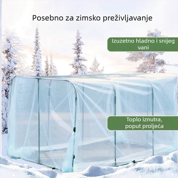 Grijani plastični staklenik za zimsku izolaciju biljaka - Ginnozuru privatna marka