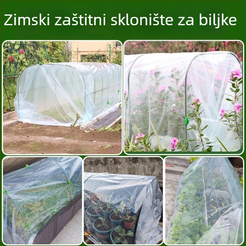 Grijani plastični staklenik za zimsku izolaciju biljaka - Ginnozuru privatna marka