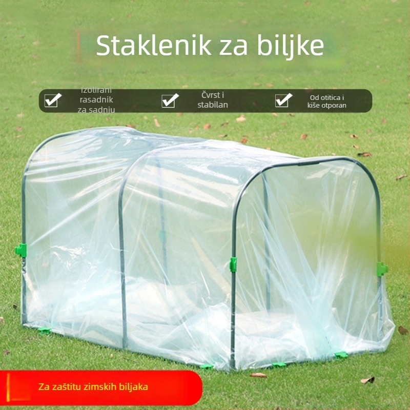 Grijani plastični staklenik za zimsku izolaciju biljaka - Ginnozuru privatna marka