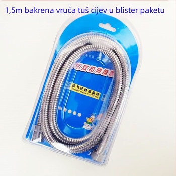 Tuš crijevo za kupaonicu s tlakovim mlazom - Materijal: 201 nehrđajući čelik - Certifikat: EU CE - Model: Default item - Marka: Powerful factory