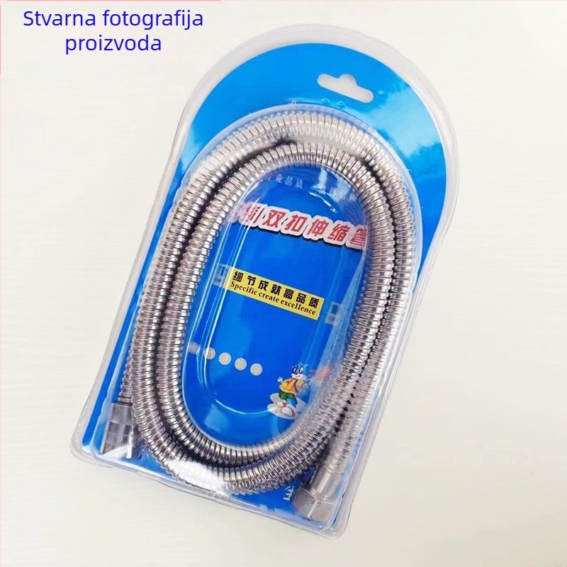 Tuš crijevo za kupaonicu s tlakovim mlazom - Materijal: 201 nehrđajući čelik - Certifikat: EU CE - Model: Default item - Marka: Powerful factory