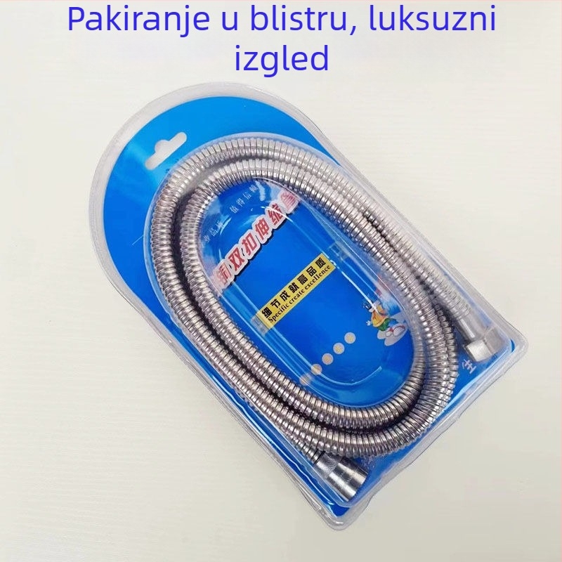 Tuš crijevo za kupaonicu s tlakovim mlazom - Materijal: 201 nehrđajući čelik - Certifikat: EU CE - Model: Default item - Marka: Powerful factory