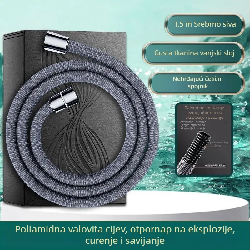PVC tuš cijev s konektorom, američki stil, CE certifikat, Reliable Merchant