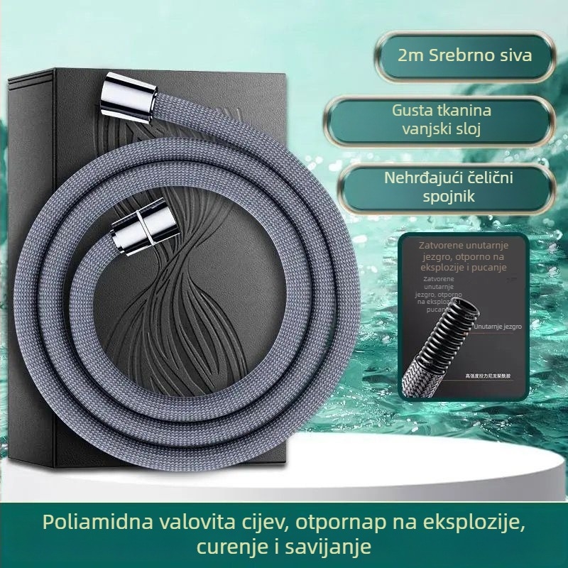 PVC tuš cijev s konektorom, američki stil, CE certifikat, Reliable Merchant