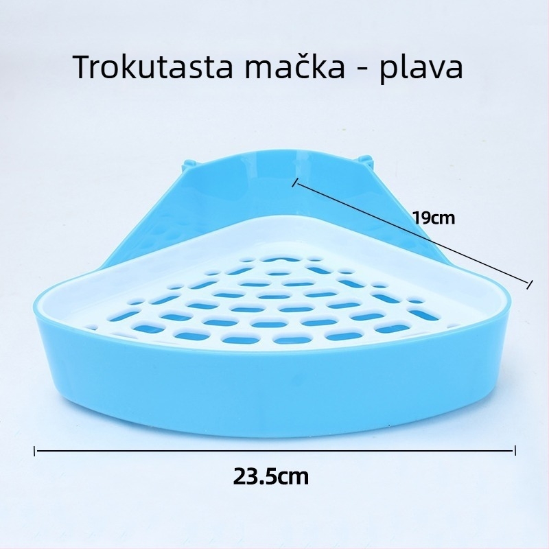 Velika pladnja za urin za zečeve u kavezama, plastična, Weibi marka, artikal T187003, gnijezdo za kućne ljubimce, podrijetlo Šangaj