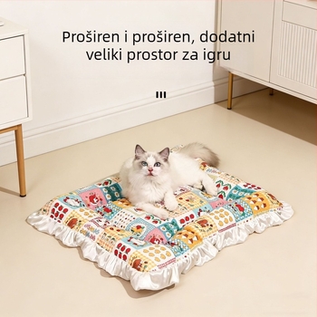 Mačja podloga od platna, zadržava toplinu, sve sezone, za sorte Folded-Ear, British Shorthair, Ragdoll, Birman