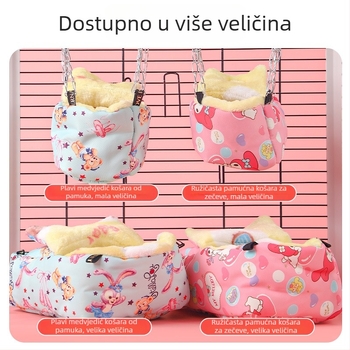 Hamster gnijezdo od toplih pamukovih vlakana - Weibi, jesen-zima, za hamstera