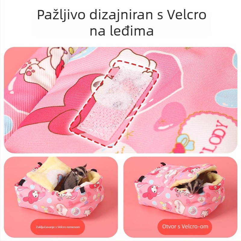 Hamster gnijezdo od toplih pamukovih vlakana - Weibi, jesen-zima, za hamstera