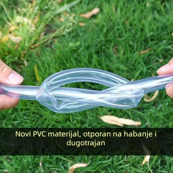 PVC horizontalna cijev za akvarij, prozirna debela izvedba za aeraciju, CE potvrda
