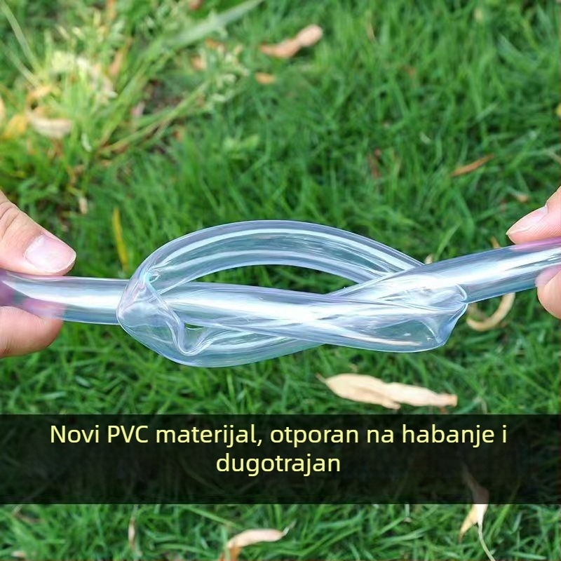 PVC horizontalna cijev za akvarij, prozirna debela izvedba za aeraciju, CE potvrda