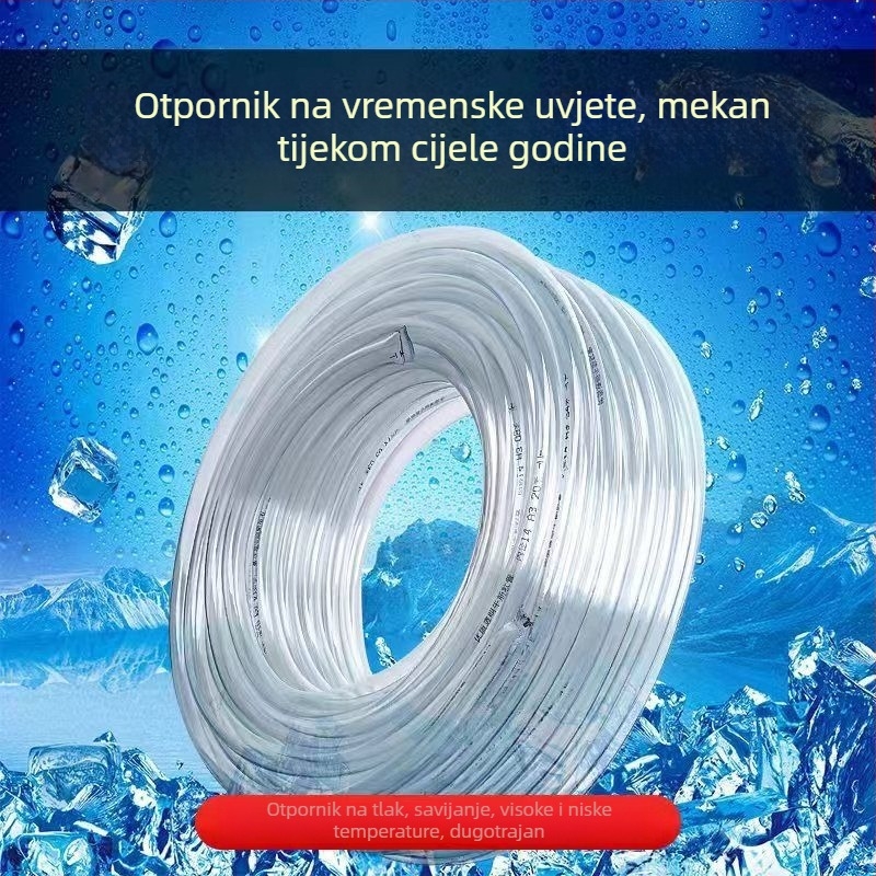 PVC horizontalna cijev za akvarij, prozirna debela izvedba za aeraciju, CE potvrda