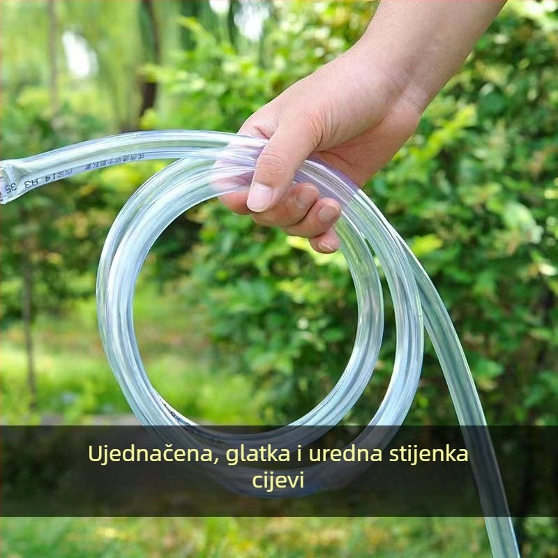 PVC horizontalna cijev za akvarij, prozirna debela izvedba za aeraciju, CE potvrda