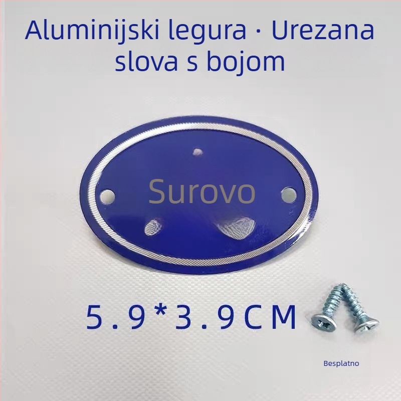 Set kuhinjskih oznaka od aluminijske legure za klasifikaciju sirovih i kuhanih namirnica, samolijepljive etikete s premazom za pečenje, za škole, bolnice, hotele i trgovačka središta. Podrijetlo: Wenzhou, Kina