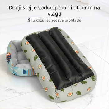 Plišani zimski podmetač za pse – periva, bez montaže, univerzalna upotreba