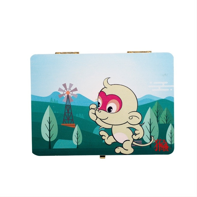 Drevena kutija za uspomene na zube i kosu djeteta – porijeklo Shandong, za djecu 4–6 godina, za dječake i djevojčice